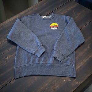 Pacific San Diego Shark Live Salty Graphic Crewneck Sweatshirt Men's Small